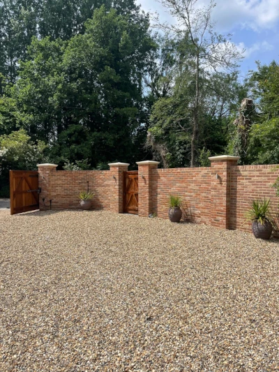 M.CAP4 Pier Caps, Wall and Gate